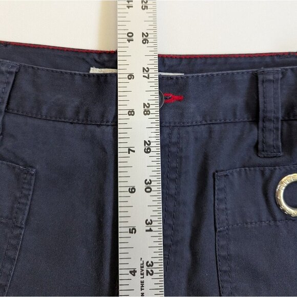 Tommy Hilfiger La Mer Navy Shorts Size 8 NWT Nautical Mom Shorts - Picture 9 of 10